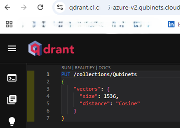 Setting up Qdrant